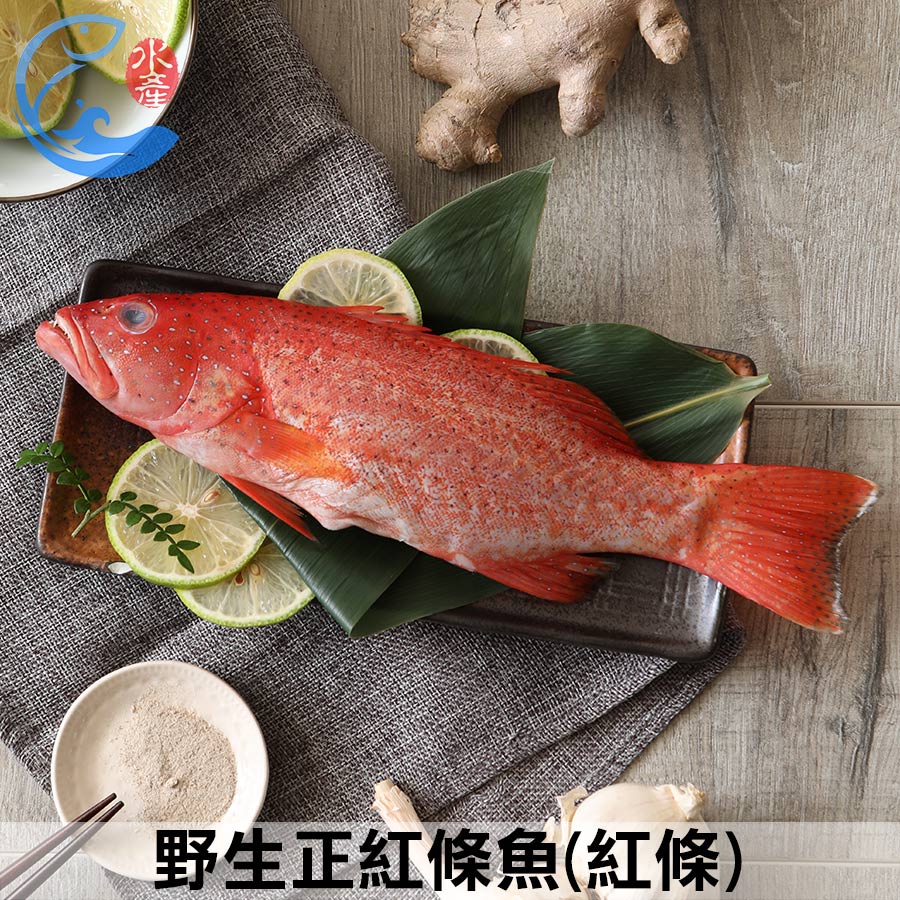 佐佐鲜-野生正红条鱼(250g±10%/尾)(去鳃,去鳞,去肚)