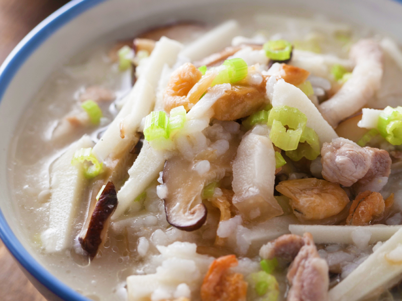 竹筍鹹粥 料理123