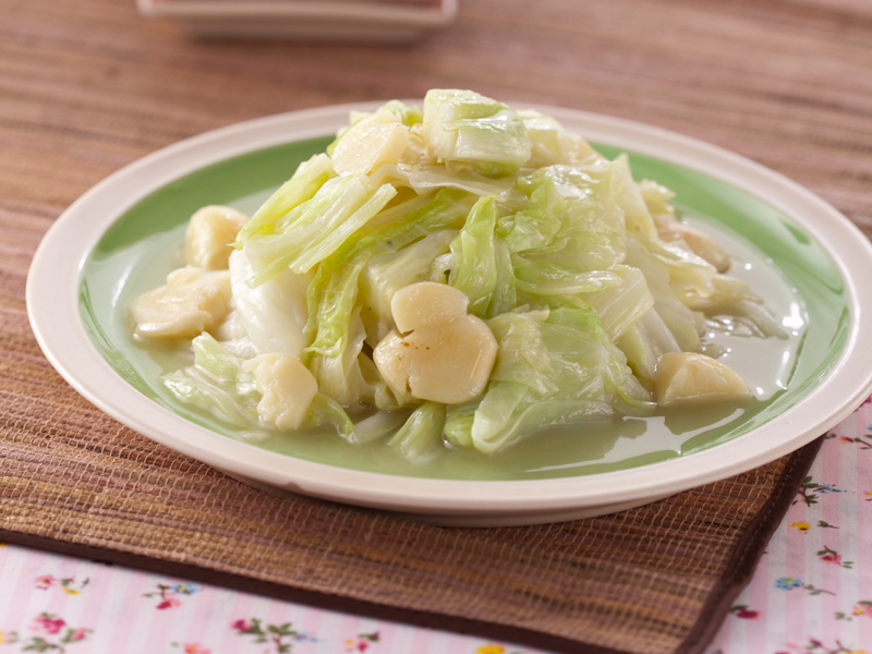 蒜炒高麗菜 料理123