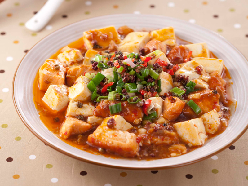 鮭魚麻婆豆腐 料理123